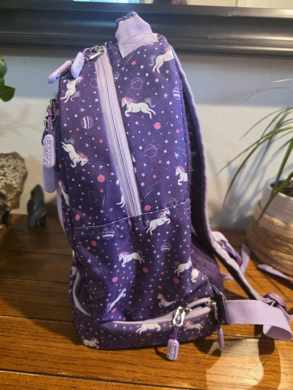 Bentgo Kids Purple Unicorn Backpack